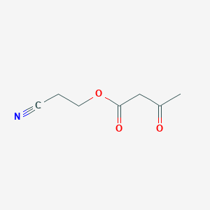 molecular formula C7H8NO3- B126425 6-Cyano-3-oxohexanoate CAS No. 65193-87-5