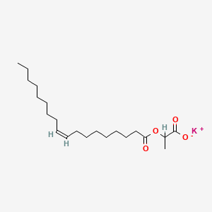 molecular formula C21H37KO4 B12642519 Potassium 1-carboxylatoethyl oleate CAS No. 94313-72-1