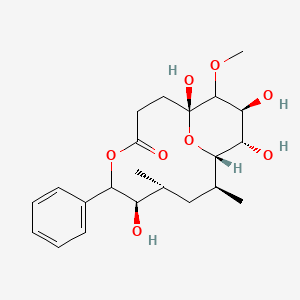 molecular formula C22H32O8 B1264255 Phoxalone 