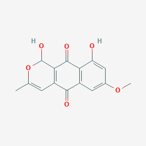 molecular formula C15H12O6 B1264258 Ascomycone B 