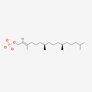 molecular formula C20H39O4P-2 B1264271 Phytolmonophosphate 