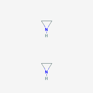 molecular formula C4H10N2 B12642727 Ethylenimine dimer CAS No. 27233-25-6