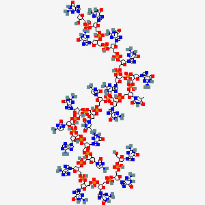 molecular formula C207H255N93O124P20 B12642765 Unii-W01G2C1bcf CAS No. 541547-31-3