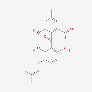 molecular formula C20H20O5 B1264283 Arugosin I 