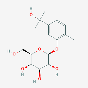 molecular formula C16H24O7 B1264294 Comososide 