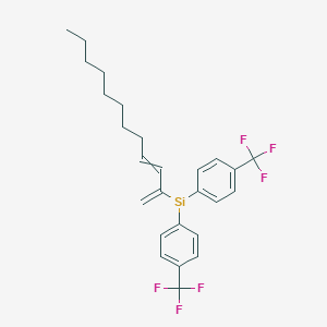 molecular formula C26H29F6Si B12642981 CID 78068830 