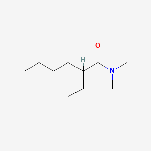 molecular formula C10H21NO B12643007 2-Ethyl-N,N-dimethylhexanamide CAS No. 81499-27-6