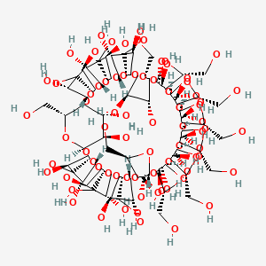 molecular formula C90H150O75 B12643032 kappa-Cyclodextrin CAS No. 156510-99-5