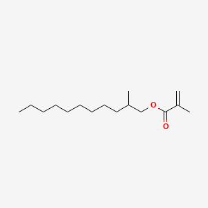 molecular formula C16H30O2 B12643174 2-Methylundecyl methacrylate CAS No. 94158-95-9