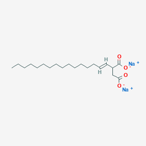 molecular formula C20H34Na2O4 B12643282 Disodium hexadecenylsuccinate CAS No. 54324-65-1