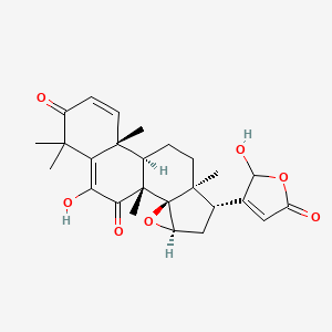 molecular formula C26H30O7 B12643318 Isowalsuranolide CAS No. 283174-65-2