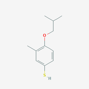 molecular formula C11H16OS B12643352 4-iso-Butoxy-3-methylthiophenol 
