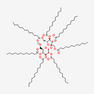 molecular formula C96H176O18 B12643354 Sucrose heptalaurate CAS No. 66844-30-2