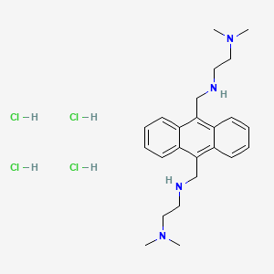 molecular formula C24H38Cl4N4 B1264344 DND-22 dye 