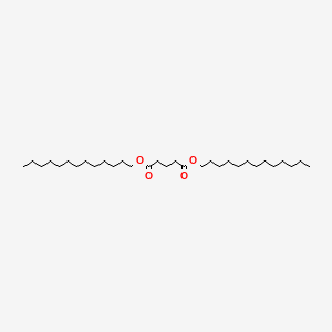 molecular formula C31H60O4 B12643489 Ditridecyl glutarate CAS No. 26720-13-8