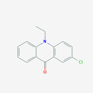 molecular formula C15H12ClNO B126435 2-Chloro-10-ethylacridin-9-one CAS No. 143452-27-1