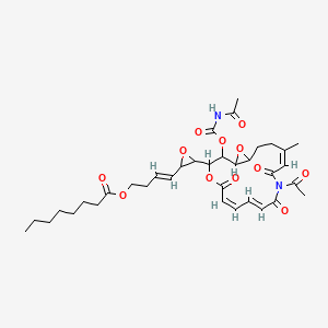 molecular formula C35H46N2O12 B1264353 Salarin A 
