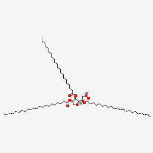 molecular formula C72H138O8 B12643576 Sorbitan, tridocosanoate CAS No. 93980-59-7