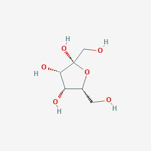 molecular formula C6H12O6 B12643612 beta-D-tagatofuranose CAS No. 40461-86-7