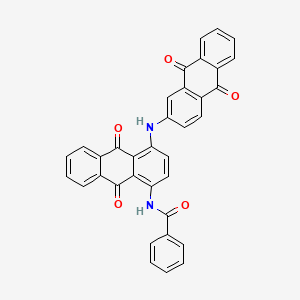 molecular formula C35H20N2O5 B12643627 Indanthren Corinth RK CAS No. 4003-36-5