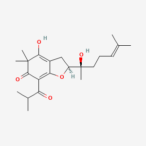 molecular formula C22H32O5 B1264370 Petiolin C 