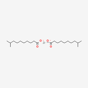 molecular formula C22H42O4Zr B12643711 Zirconium bis(isoundecanoate) CAS No. 93965-33-4