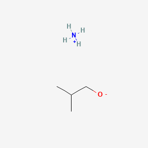 molecular formula C4H13NO B12643797 Ammonium 2-methylpropanolate CAS No. 84540-63-6