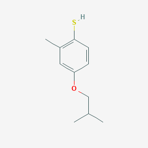 molecular formula C11H16OS B12643847 4-iso-Butoxy-2-methylthiophenol 