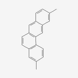 molecular formula C20H16 B12643977 Benz(a)anthracene, 3,10-dimethyl- CAS No. 63018-80-4