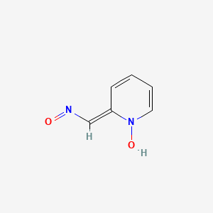 molecular formula C6H6N2O2 B12644015 Picolinaldehyde, oxime, 1-oxide CAS No. 698-21-5