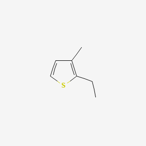 molecular formula C7H10S B12644021 2-Ethyl-3-methylthiophene CAS No. 31805-48-8