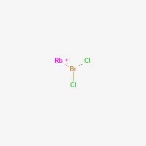 molecular formula BrCl2Rb B12644034 Rubidium dichlorobromate(1-) CAS No. 87520-11-4