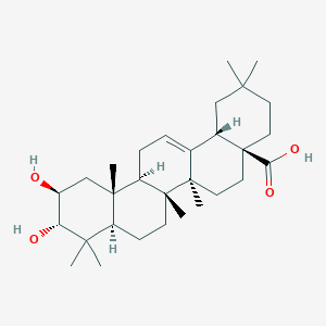 molecular formula C30H48O4 B1264408 Bredemolic acid 