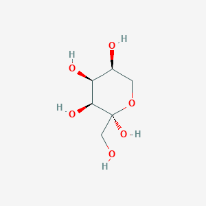 molecular formula C6H12O6 B12644080 beta-L-Psicopyranose CAS No. 36441-95-9