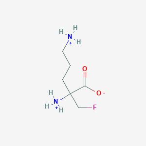 molecular formula C6H14FN2O2+ B1264409 Monofluoromethylornithine 