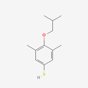 molecular formula C12H18OS B12644098 4-iso-Butoxy-3,5-dimethylthiophenol 