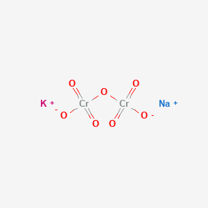 molecular formula Cr2KNaO7 B12644182 Dichromic acid, potassium sodium salt CAS No. 94232-45-8
