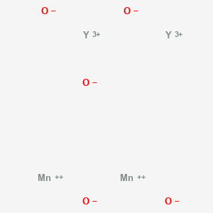 molecular formula Mn2O5Y2 B12644187 Manganese yttrium oxide (Mn2YO5) CAS No. 12438-71-0