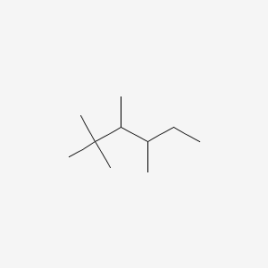 molecular formula C10H22 B12644244 2,2,3,4-Tetramethylhexane CAS No. 52897-08-2