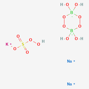 molecular formula B2H5KNa2O13S B12644294 Polident CAS No. 77752-08-0