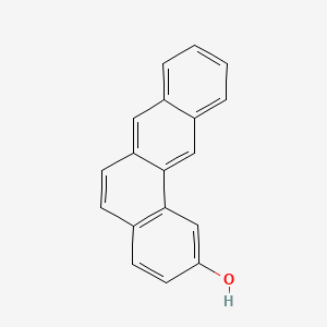 molecular formula C18H12O B12644320 Benz(a)anthracen-2-ol CAS No. 69847-27-4
