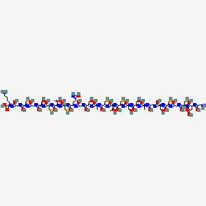 molecular formula C77H129N27O36S7 B12644479 Metallothionein CAS No. 98526-74-0
