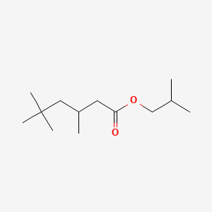 molecular formula C13H26O2 B12644508 Isobutyl 3,5,5-trimethylhexanoate CAS No. 71436-96-9