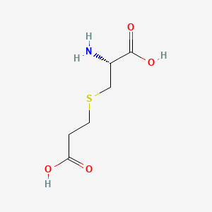 molecular formula C6H11NO4S B1264454 S-(2-Carboxyethyl)cysteine CAS No. 4033-46-9