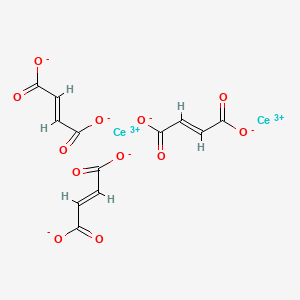 molecular formula C12H6Ce2O12 B12644563 Cerium(III) 2-butenedioate CAS No. 94232-58-3