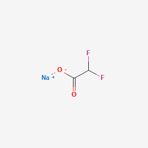 molecular formula C2H2F2NaO2 B1264458 Sodium difluoroacetate CAS No. 2218-52-2