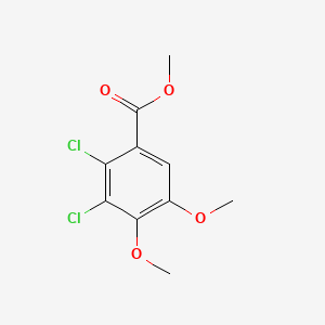 molecular formula C10H10Cl2O4 B12644633 Methyl 2,3-dichloro-4,5-dimethoxybenzoate CAS No. 108544-99-6