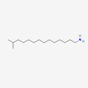 molecular formula C15H33N B12644654 Isopentadecylamine CAS No. 47932-35-4