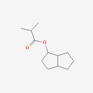 molecular formula C12H20O2 B12644665 Octahydropentalenyl isobutyrate CAS No. 93964-81-9