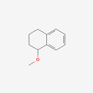 molecular formula C11H14O B12644851 1-Methoxy-1,2,3,4-tetrahydronaphthalene CAS No. 71735-16-5